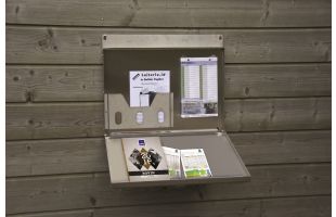 Boîtier pupitre en inox