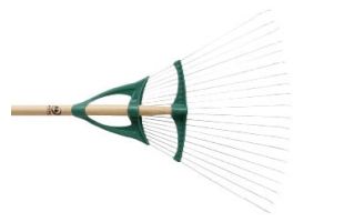 Balai à gazon XFIL fil rond - Manche bois 150cm - Leborgne