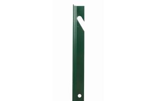 Poteau "T" - 30 x 30 x 2.7mm - 2m - vert Ral 6005