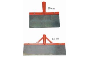 Raclette acier sans manche