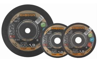 Disque à tronçonner pour acier inox Topline XT100 - Rhodius